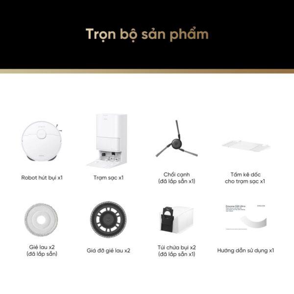 Robot hút bụi Dreame D20 Ultra - Ảnh 8