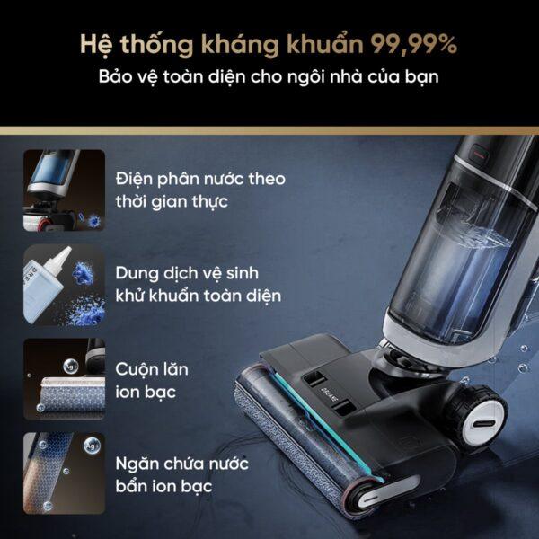 Máy hút bụi lau nhà Dreame H14 Station - Ảnh 2