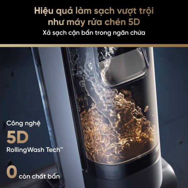 Máy hút bụi lau nhà Dreame H14 Station - Ảnh 4