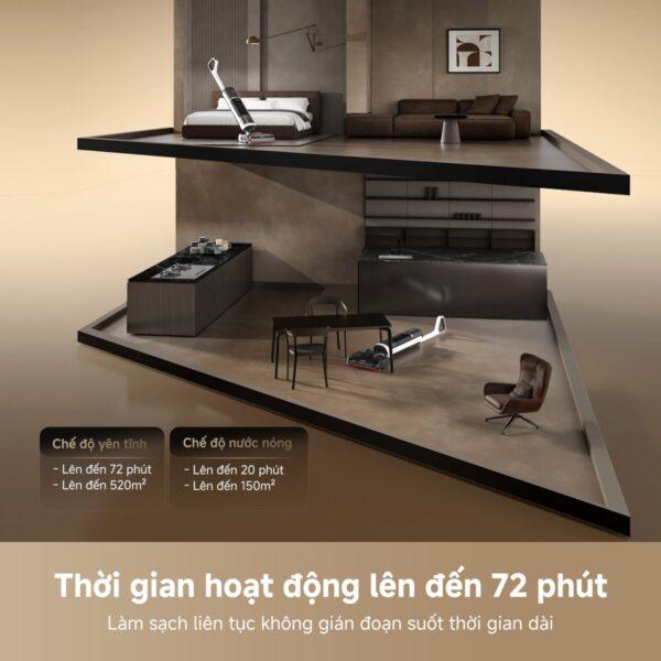 Máy hút bụi lau nhà Dreame H15 Pro Heat - Ảnh 8