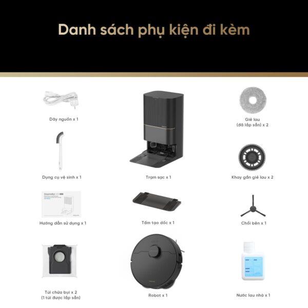Robot hút bụi Dreame X30 Ultra - Ảnh 7