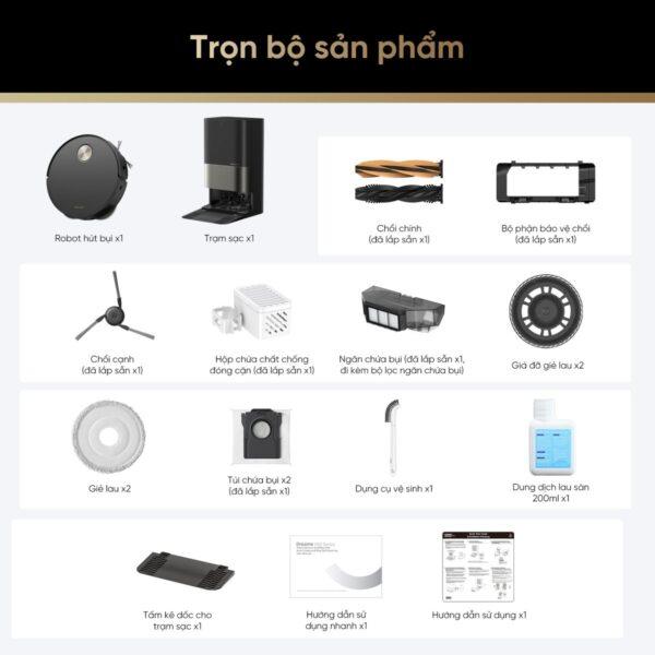 Robot hút bụi Dreame X50 Ultra - Ảnh 9